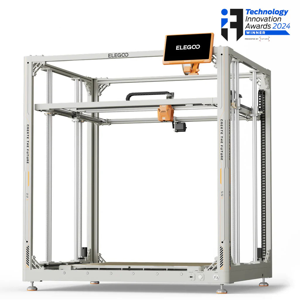 Elegoo OrangeStorm Giga — Industrial Large-Format FDM 3D Printer, 800×800×1000 mm Build Volume, 300 °C High-Temp Nozzle, Multi‑Nozzle, High-Speed & Precise Printing