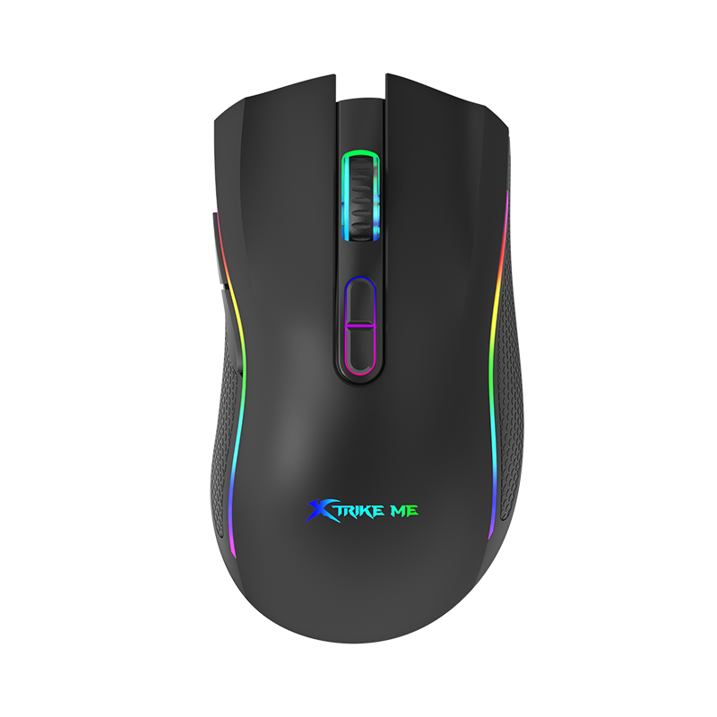 trike Me GM-314 BK Wired Gaming Mouse Black