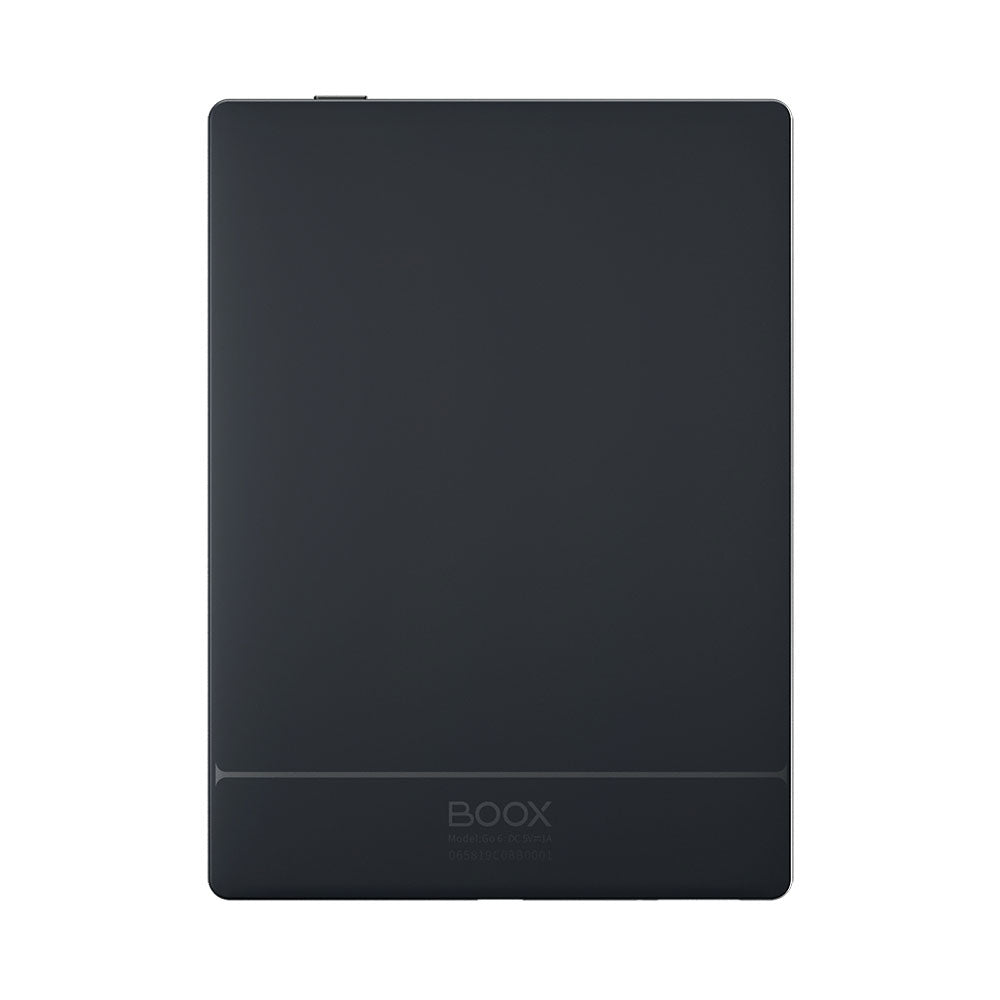 BOOX Go 6 – 6" Carta 1300 ePaper Reader, Android 11, 2GB RAM, 32GB Storage, microSD Slot, Front Light, Audio Support With MAGN. CASE
