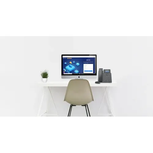 Grandstream GRP2601W 2-Line IP Phone, 2 SIP Accounts, 2.4GHz Wi-Fi 6, HD Audio, 5-Way Conference, GDMS & Noise Shield