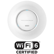 نقطة وصول Grandstream GWN7665 واي فاي 6 AX5400، ثلاثية النطاق 2.5 جيجابت إيثرنت PoE+، نقطة وصول داخلية للمؤسسات مع وحدة تحكم