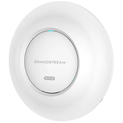 نقطة وصول Grandstream GWN7665 واي فاي 6 AX5400، ثلاثية النطاق 2.5 جيجابت إيثرنت PoE+، نقطة وصول داخلية للمؤسسات مع وحدة تحكم