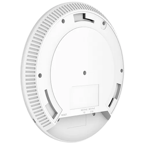نقطة وصول Grandstream GWN7665 واي فاي 6 AX5400، ثلاثية النطاق 2.5 جيجابت إيثرنت PoE+، نقطة وصول داخلية للمؤسسات مع وحدة تحكم