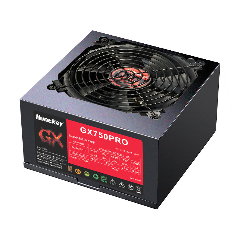Huntkey GX750 PRO 750W 80 PLUS Bronze Gaming Power Supply – AL-NABAA