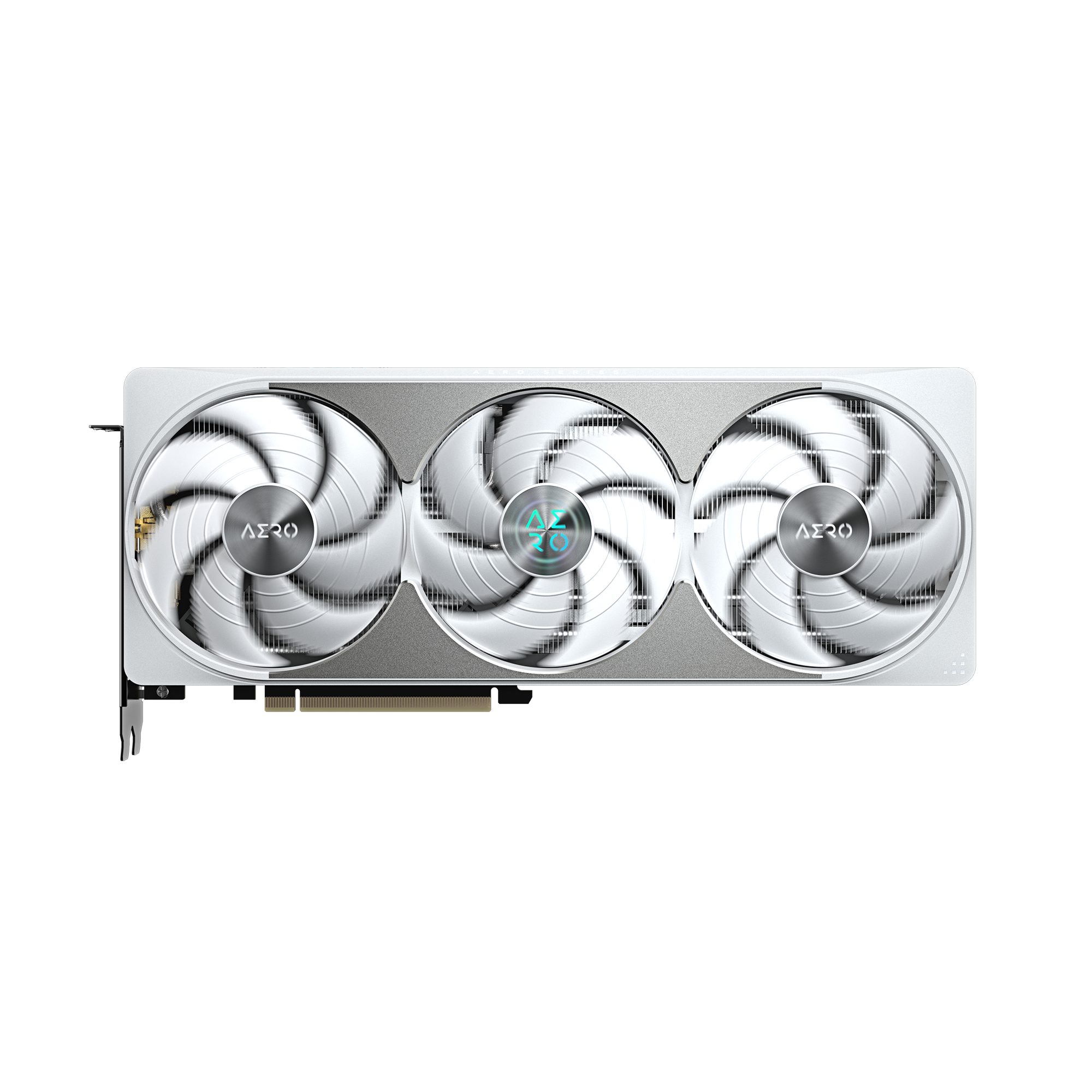 بطاقة الرسومات Gigabyte GeForce RTX 5080 AERO OC SFF سعة 16 جيجابايت (GV-N5080AERO-OC-16GD) - ذاكرة GDDR7 سعة 16 جيجابايت، وتقنية DLSS 4، وتبريد WINDFORCE، وإضاءة RGB، ونظام BIOS مزدوج