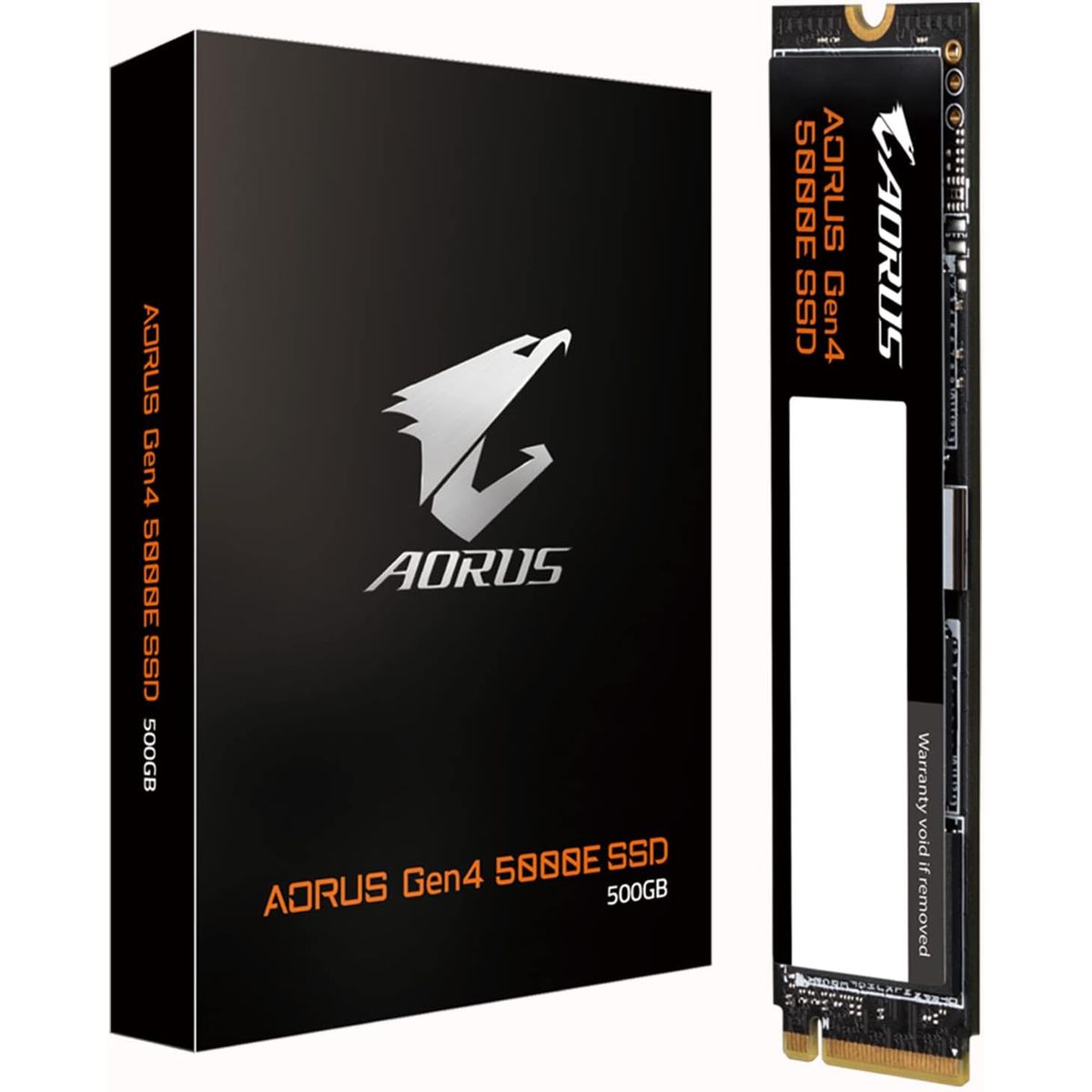 Gigabyte AORUS Gen4 5000E Internal SSD Up to 5000MB/s Read - 500GB