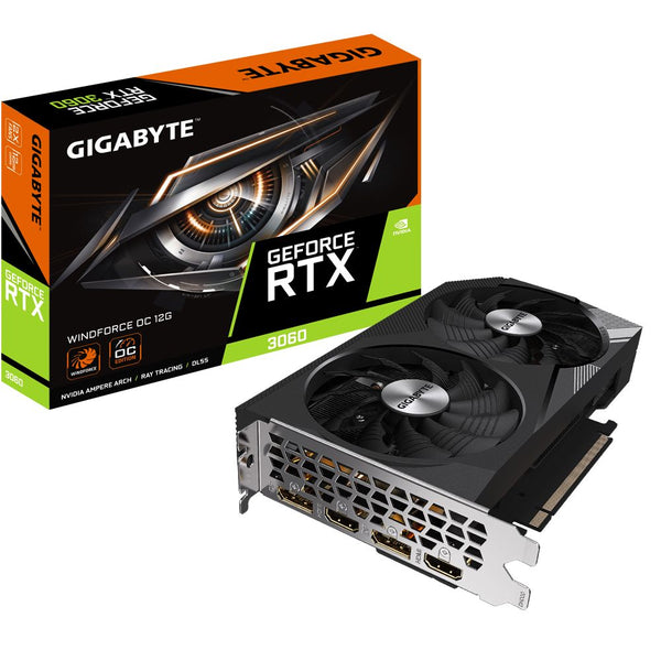 Gigabyte GeForce RTX 3060 WINDFORCE OC 12G Graphic Card