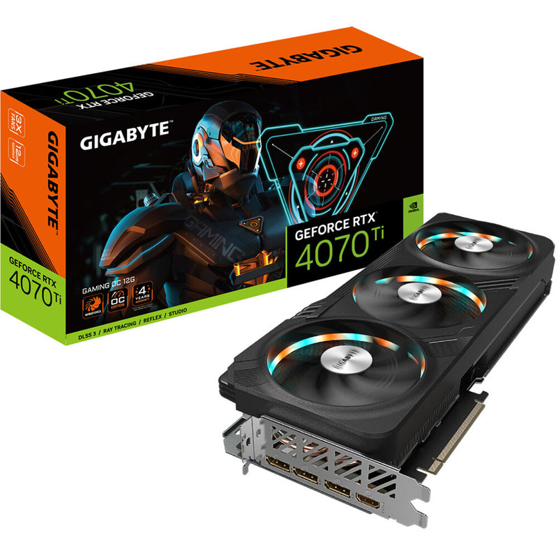 Gigabyte GeForce RTX 4070 Ti GAMING OC 12G Graphics Card