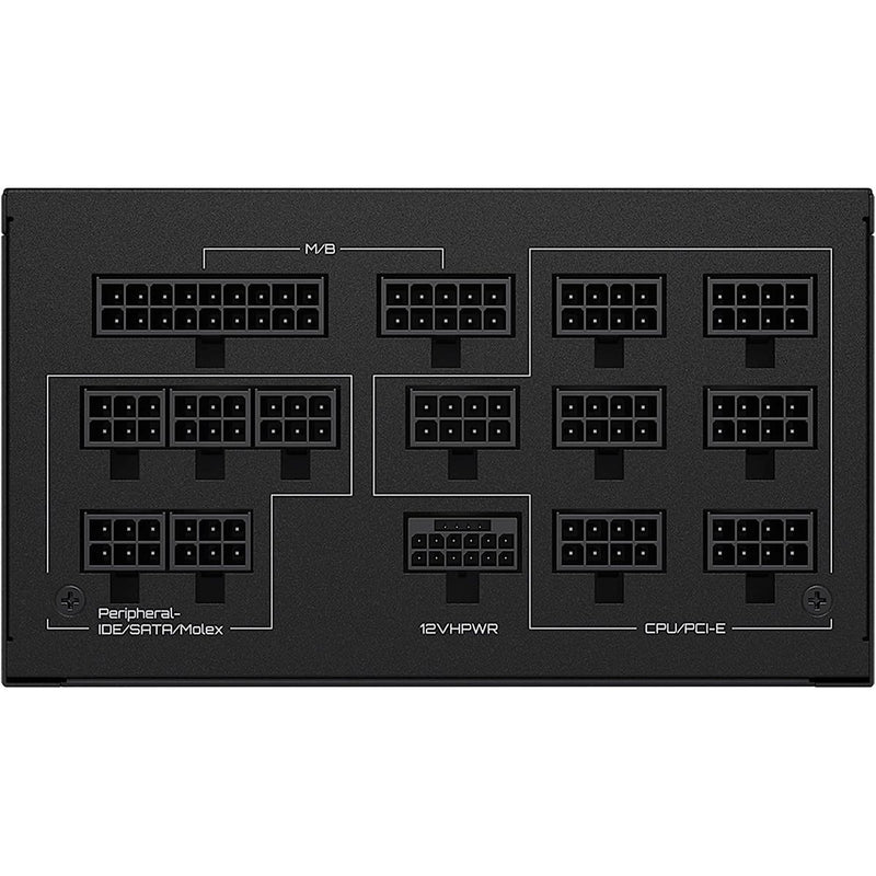 وحدة إمداد الطاقة GIGABYTE GP-UD1300GM PG5 - 1300 واط، ATX 3.0، PCIe Gen5، 80+ Gold، وحدات كاملة