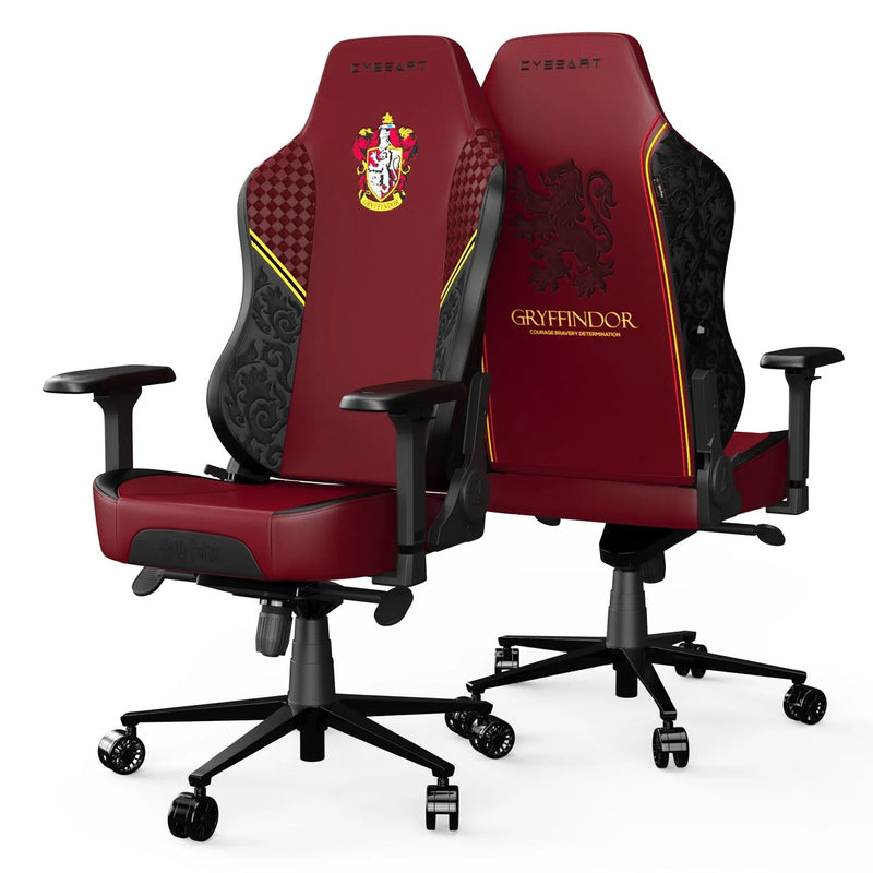 CYBEART | Gryffindor Gaming Chair - DC Comics | 4D Armrest | Inbuilt Lumbar Support | Supreme PU Leather, Ergonomic, Recline & Tilt