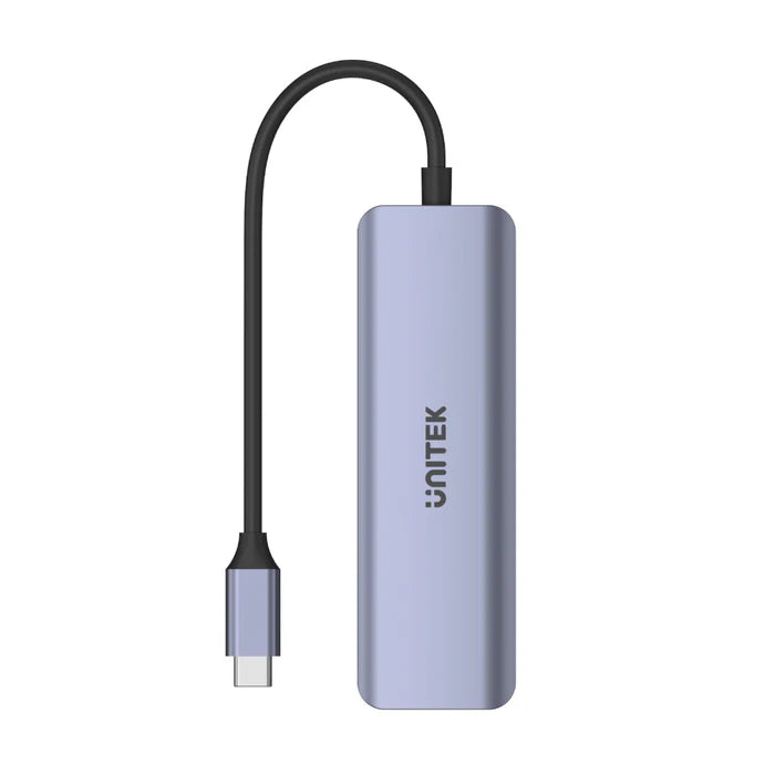 UNITEK UHub Q4 Next 4-Ports USB-C Hub — USB-C & USB-A Ports, Plug-and-Play Expansion Hub for Laptops & Tablets