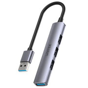 UNITEK uHUB 4-in-1 USB-A Hub محور USB متعدد المنافذ عالي السرعة يصل إلى 5 جيجابت في الثانية