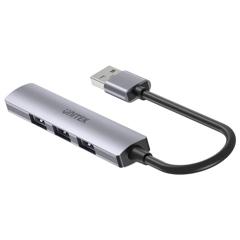UNITEK uHUB 4-in-1 USB-A Hub محور USB متعدد المنافذ عالي السرعة يصل إلى 5 جيجابت في الثانية