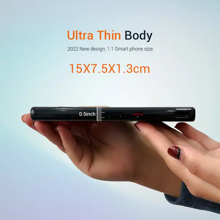 Hotack D058 Wholesale Portable Mini Proyector Android 9.0 Pocket Ultra Slim Smartphone Projector Beamer