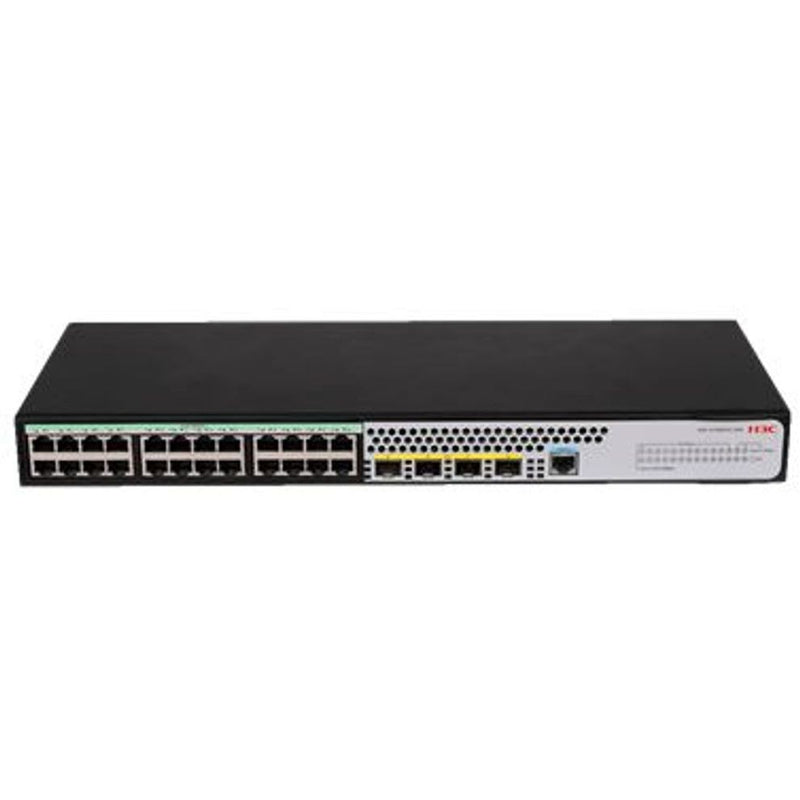 H3C S1850V2-28X-HPWR L2 ETHERNET POE SWITCH - 24GE, 4SFP+