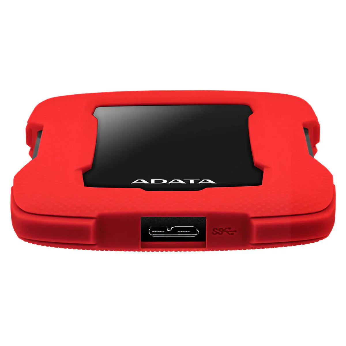 محرك الأقراص الصلبة الخارجي ADATA HD330 USB 3.2 متين ومضاد للصدمات بتصميم قوي من السيليكون - 1 تيرابايت