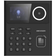 جهاز الوصول للتعرف على الوجه من هيكفيجن DS‑K1T320MFWX - الوجه/بصمة الإصبع/البطاقة/رقم التعريف الشخصي، شاشة LCD مقاس 2.4 بوصة، 500 وجه، 100,000 سجل، واي فاي + إيثرنت