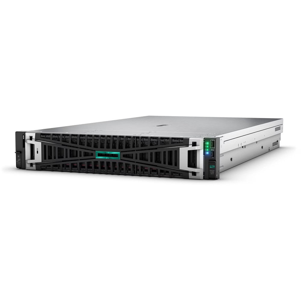HP DL380 G11 with Xeon Gold CPU 2X 2.0GHZ Xeon Gold 5418 24Core total 48 , RAM 64GB DDR5 4800MHZ , HDD 2X 1.2TB SAS 10K , Railkits , 4port 1G ethernet , 2X 1000WATT P.S