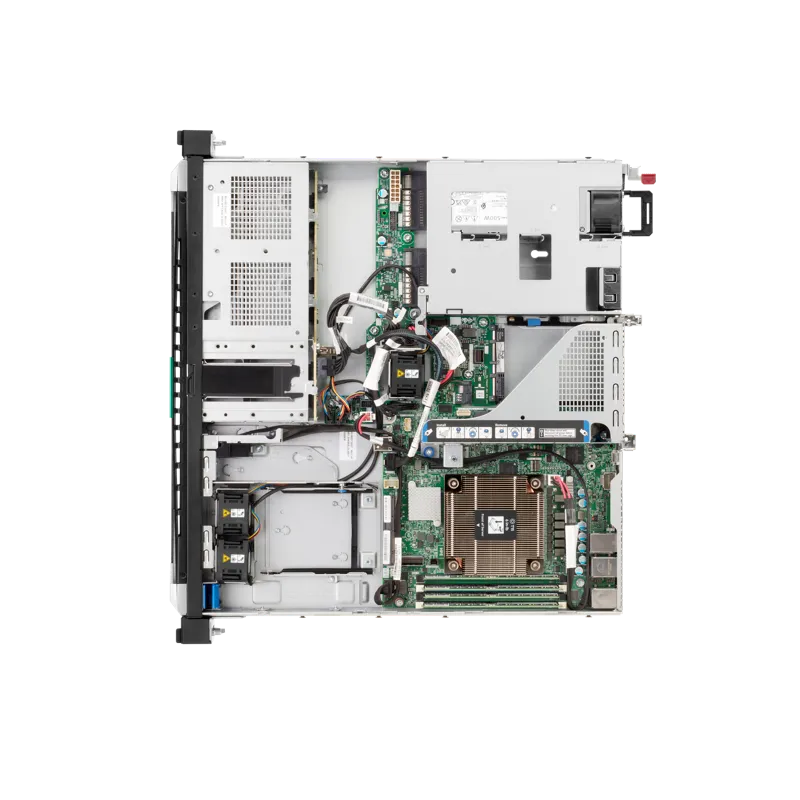 HPE ProLiant DL20 Gen11 Server – Xeon E-2436 6-Core, 32GB DDR5, 2×960GB SSD, 2×2.4TB SAS, 800W PSU, Rail Kit