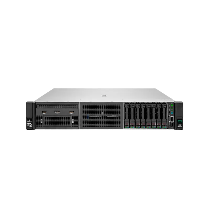 HPE ProLiant DL380 Gen10 Plus Server, Xeon Silver 4310 12-Core, 64GB DDR4, 2x 480GB SSD, 2x 1.2TB SAS, 4x1G LAN, 2x 800W PSU, Rail Kit