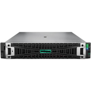 خادم HPE ProLiant DL380 من الجيل الحادي عشر، معالج Xeon Silver 4510 ثنائي النواة، ذاكرة DDR5 سعة 64 جيجابايت، قرصان SSD سعة 960 جيجابايت، قرصان SAS سعة 1.2 تيرابايت، 4 منافذ LAN سعة 1 جيجابايت، مزودا طاقة بقدرة 1000 واط، طقم سكة