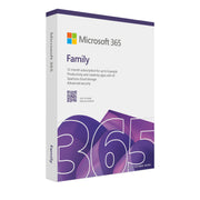 Microsoft 365 Family – 1-Year Subscription, 6 User, AI-Enhanced Apps + Cloud Storage