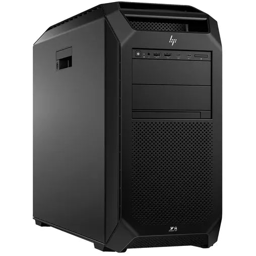 محطة عمل HP Z8 Fury G5 | معالجا Xeon Silver 4410T ثنائيا | ذاكرة وصول عشوائي DDR5 سعة 32 جيجابايت | قرص SSD NVMe سعة 960 جيجابايت | بطاقة رسومات RTX A4000 سعة 16 جيجابايت | نظام التشغيل Windows 11 | ضمان لمدة عام