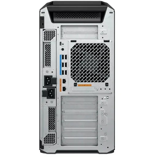 محطة عمل HP Z8 Fury G5 | معالجا Xeon Silver 4410T ثنائيا | ذاكرة وصول عشوائي DDR5 سعة 32 جيجابايت | قرص SSD NVMe سعة 960 جيجابايت | بطاقة رسومات RTX A4000 سعة 16 جيجابايت | نظام التشغيل Windows 11 | ضمان لمدة عام