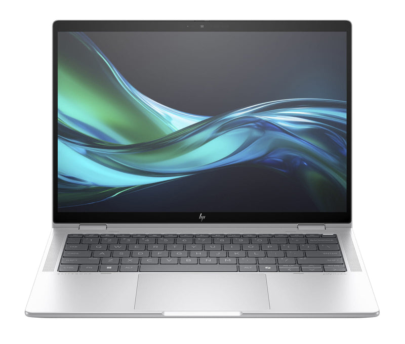 كمبيوتر محمول HP Elite x360 1040 G11 بشاشة لمس مقاس 14 بوصة - معالج Core Ultra 7 155U - ذاكرة وصول عشوائي (RAM) سعة 16 جيجابايت - قرص SSD سعة 512 جيجابايت - نظام تشغيل Windows 11 Pro