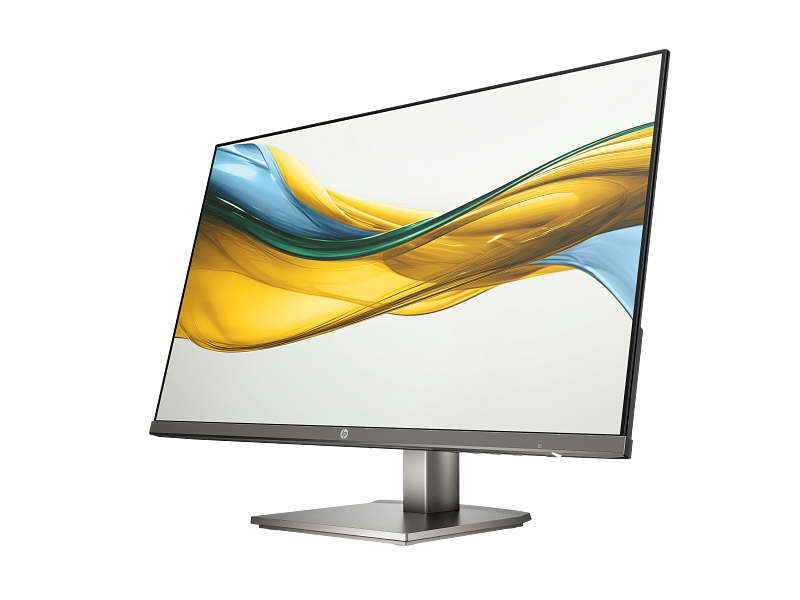 شاشة HP Series 5 524da مقاس 23.8" بدقة FHD وتقنية IPS، 1920×1080، 100Hz، 5ms، سطوع 300 Nits، تغطية 99% من sRGB، مكبرا صوت مدمجان بقوة 2W لكل منهما، قابلة لضبط الارتفاع والإمالة، باللون الرمادي المعدني – B11W5AT