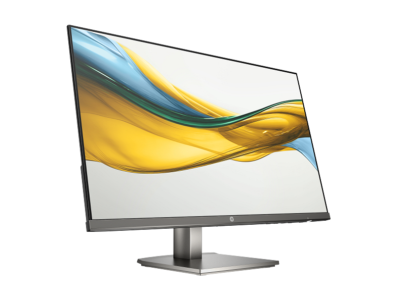 شاشة HP Series 5 524da مقاس 23.8" بدقة FHD وتقنية IPS، 1920×1080، 100Hz، 5ms، سطوع 300 Nits، تغطية 99% من sRGB، مكبرا صوت مدمجان بقوة 2W لكل منهما، قابلة لضبط الارتفاع والإمالة، باللون الرمادي المعدني – B11W5AT