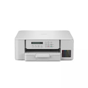 طابعة براذر اللاسلكية المتكاملة، DCP-T536DW، طباعة تلقائية على الوجهين، طباعة لاسلكية ومن الجوال، تصميم صغير الحجم، أبيض