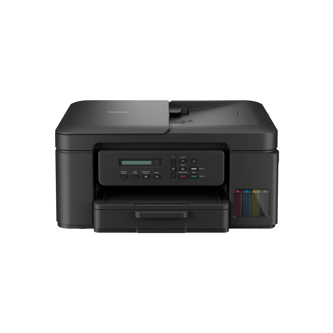 Brother DCP-T730DW Ink-Tank 3-in-1 Printer – Wireless, Auto-Duplex, ADF, High-Capacity Ink, Ideal for Home & Office