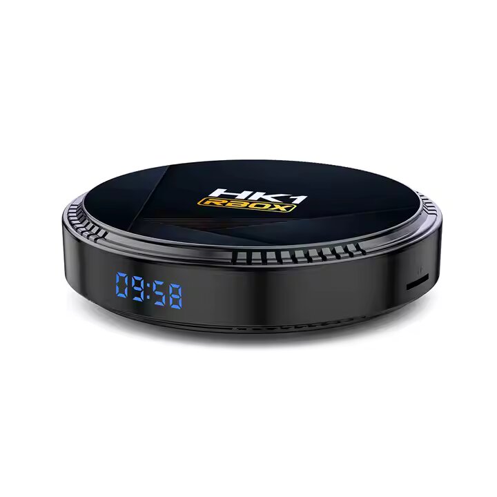 HK1 Pro Smart TV Box Android 10/12, 5G WiFi, Quad-Core, 4K Streaming, Dual USB, HDMI, Ethernet, SD Card Slot