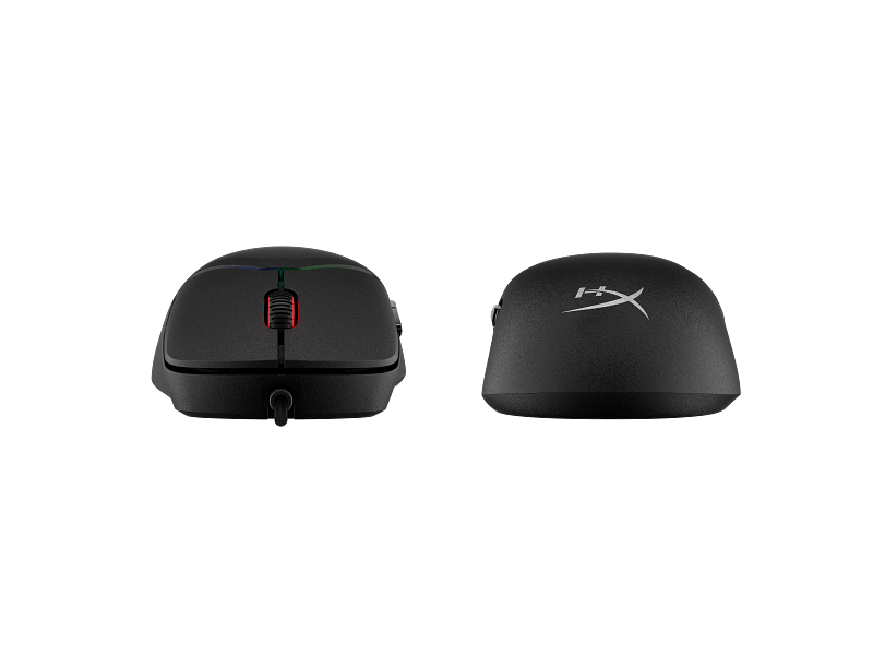 HyperX Pulsefire Saga Gaming Mouse – 69 g Modular Shell, 26,000 DPI 8k Sensor, 8,000 Hz Polling, RGB Lighting