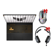 ASUS TUF Gaming F16 FX608JM-RV002US لابتوب ١٦ بوصة WUXGA ١٦٥ هرتز - معالج Core i5-13450HX - ذاكرة ١٦ جيجابايت - قرص ٥١٢ جيجابايت SSD - RTX 5060 ٨ جيجابايت - ويندوز ١١ برو K (رمادي ميكا)