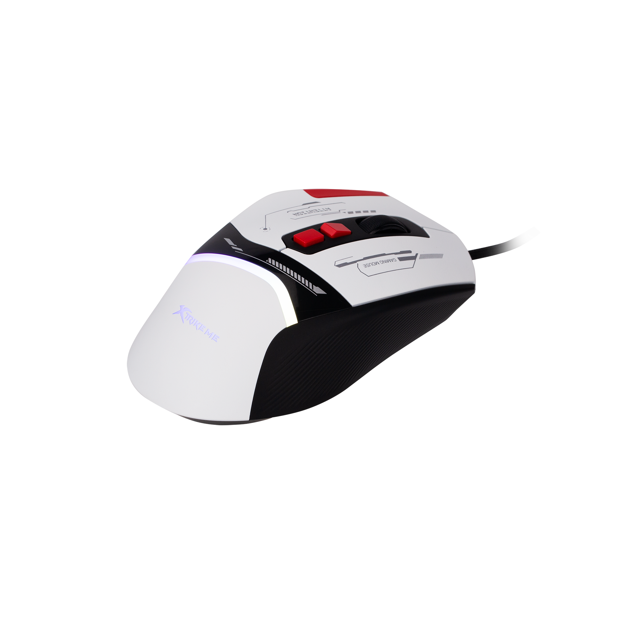 Xtrike-Me GM-323 Wired RGB Gaming Mouse 12800 Dpi with 8 Programmable Buttons 1000Hz Polling Rate