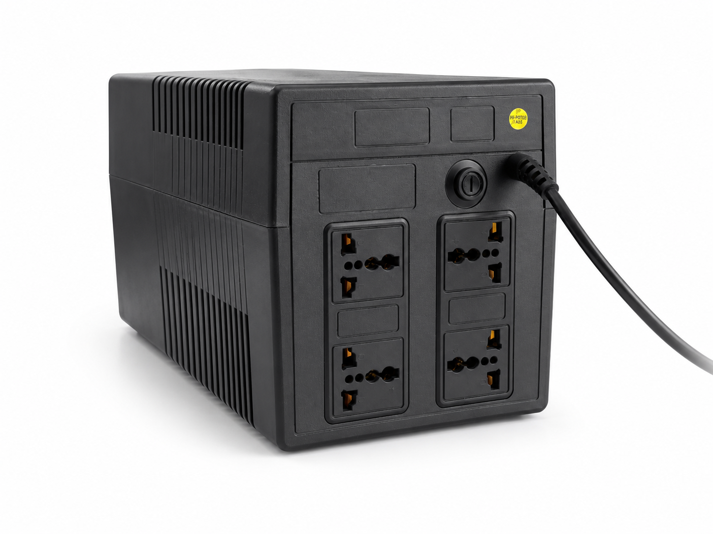 جهاز UPS غير متصل بشبكة LamaSsu N-Series AVR - 1200 فولت أمبير - 720 واط - مخرج (3) تيار متردد
