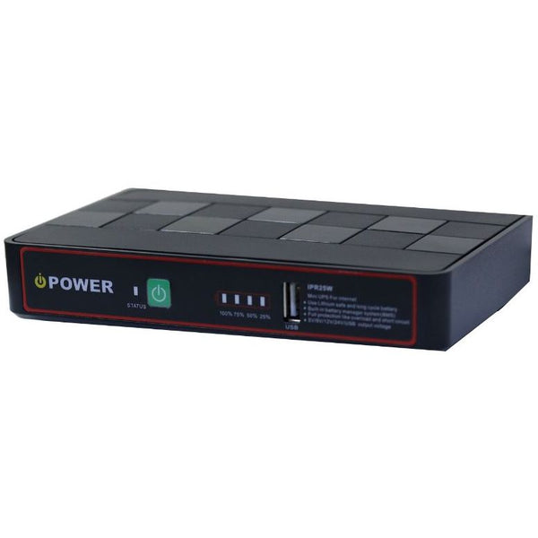 iPower IPR25W - DC UPS 25W , 12000MA 5V+USB