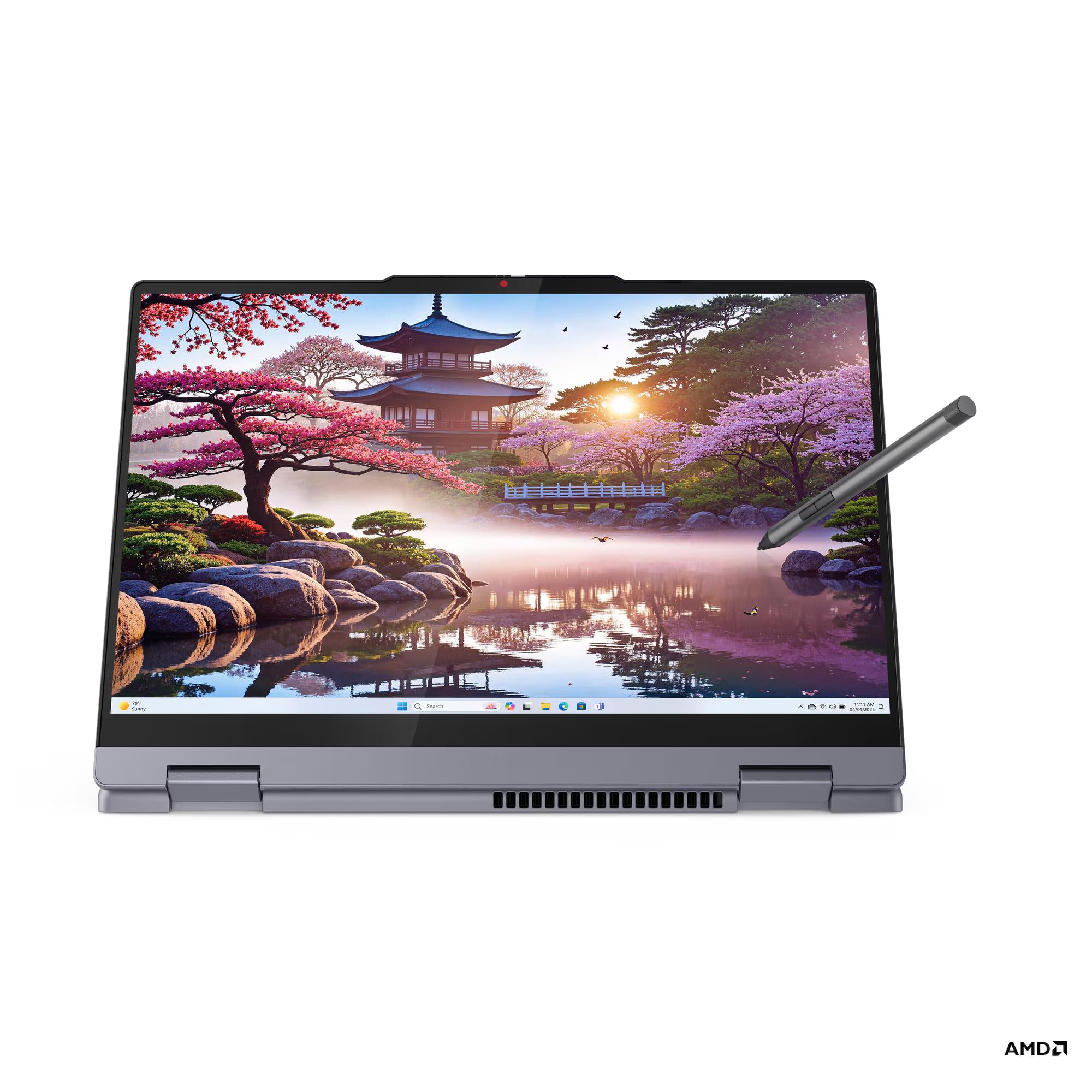 لينوفو IdeaPad 5 2 في 1 14AKP10 83KT0058AX - شاشة لمس 14 بوصة WUXGA 60 هرتز - معالج AMD Ryzen AI 7 350 - ذاكرة عشوائية 24 جيجابايت - قرص صلب SSD بسعة 1 تيرابايت - بطاقة رسومات مشتركة - نظام ويندوز 11 برو K