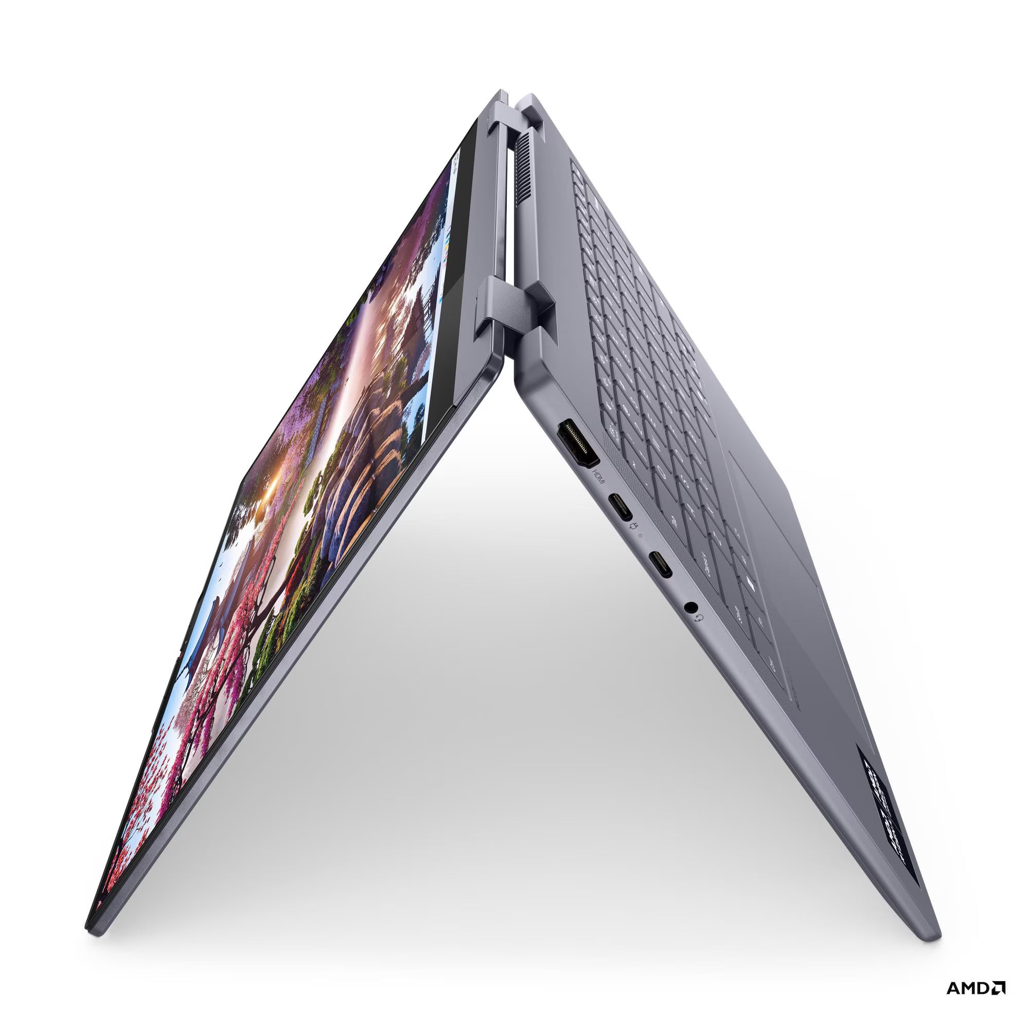 لينوفو IdeaPad 5 2 في 1 14AKP10 83KT0058AX - شاشة لمس 14 بوصة WUXGA 60 هرتز - معالج AMD Ryzen AI 7 350 - ذاكرة عشوائية 24 جيجابايت - قرص صلب SSD بسعة 1 تيرابايت - بطاقة رسومات مشتركة - نظام ويندوز 11 برو K