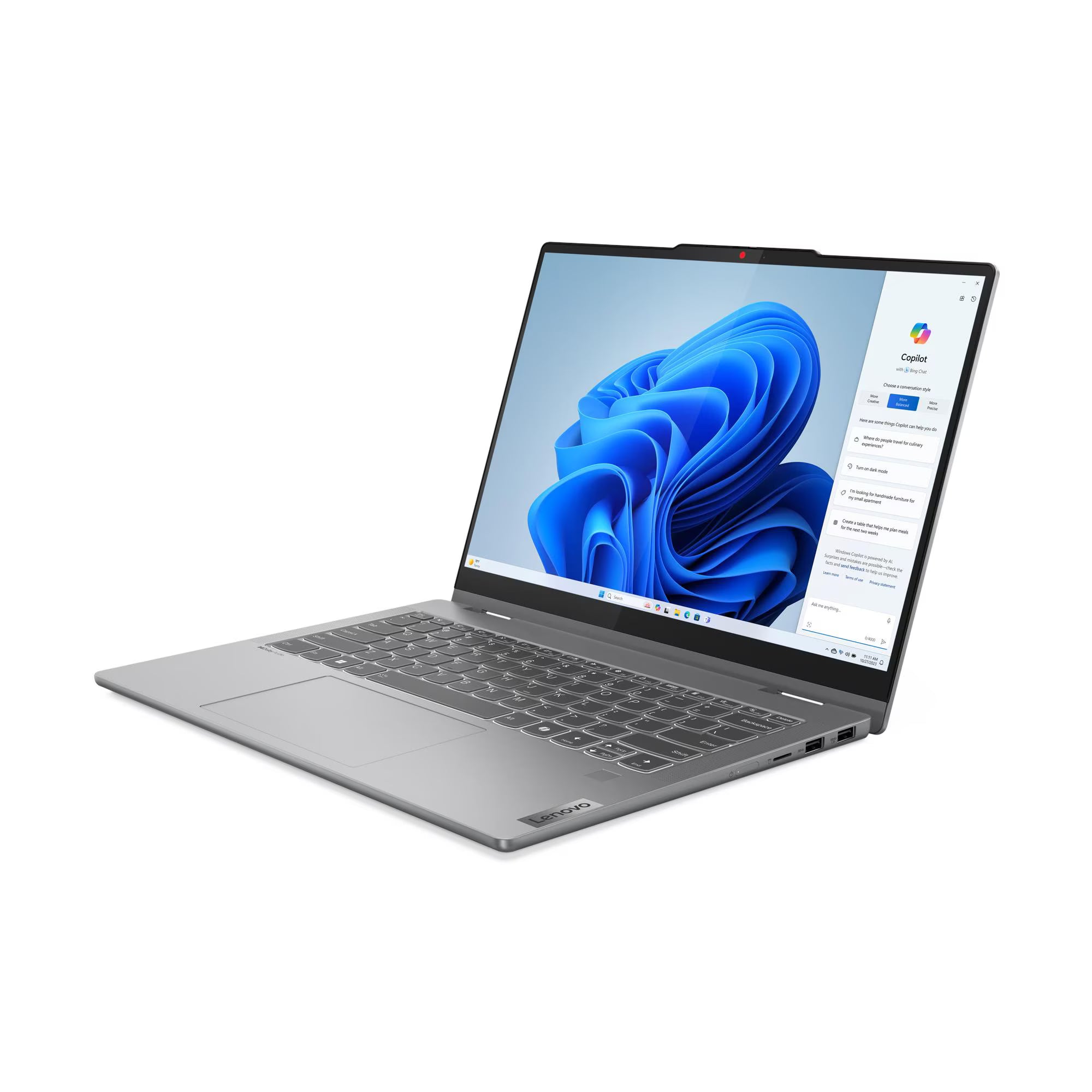 لينوفو آيديا باد 5 2 في 1 14IRH9 83KX002TAX - شاشة لمس 14 بوصة WUXGA 60 هرتز - إنتل كور i7-13620H - ذاكرة عشوائية 16 جيجابايت - قرص صلب SSD بسعة 512 جيجابايت - بطاقة رسومات مشتركة - ويندوز 11 برو K