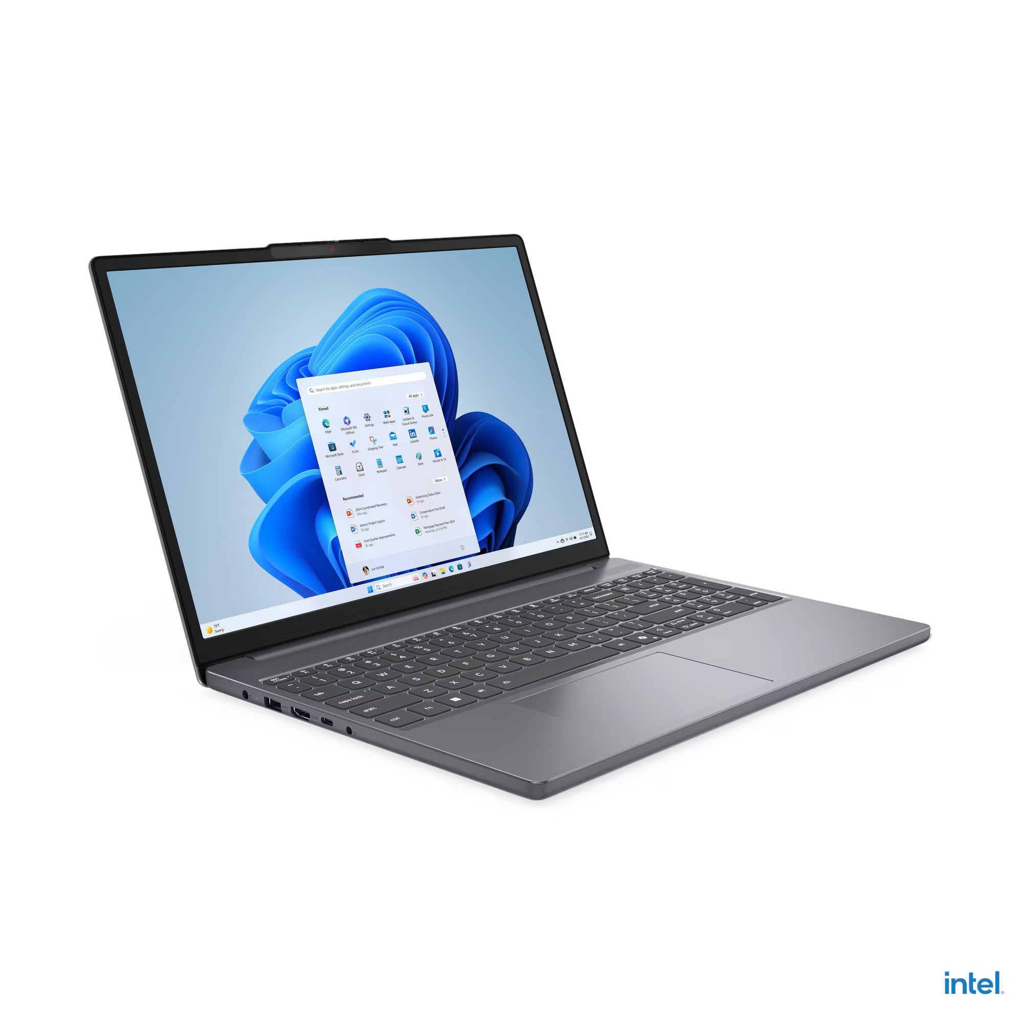 Lenovo IdeaPad Slim 3 15IRH10 83K101HBPS - 15.3 بوصة WUXGA ‏60Hz - Intel Core i7-13620H - ذاكرة RAM سعة 16GB - SSD سعة 512GB - مشتركة - WIN 11 PRO K