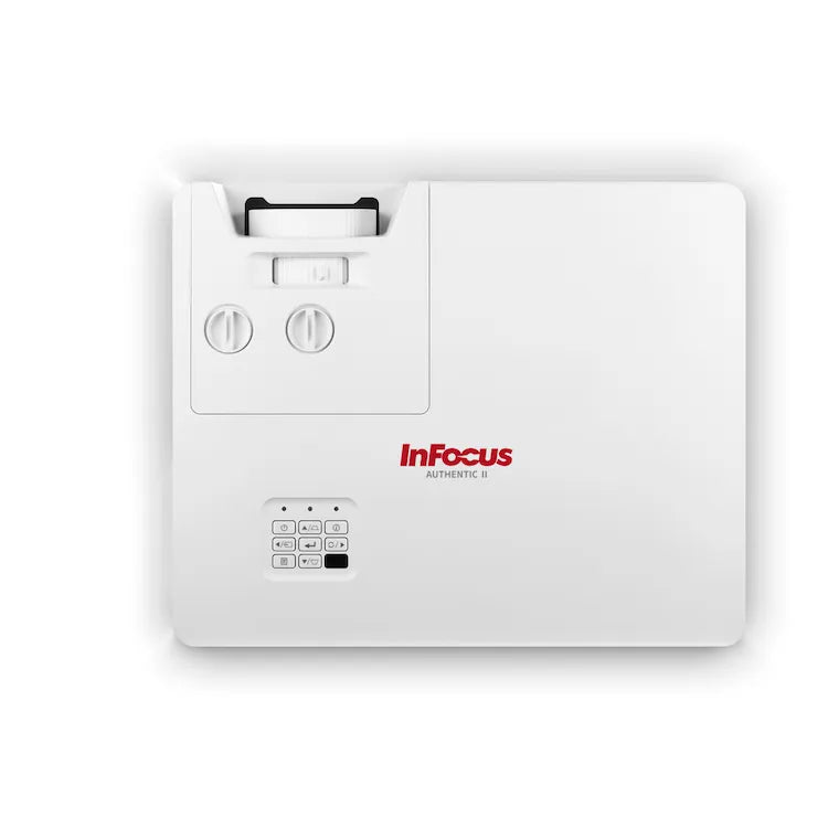 InFocus Authentic II IN1068SL 7000 Lumens Full HD 1080p Large Venue Laser Projector – 16:9, Dynamic 10,000:1 Contrast, HDBaseT 3.0, 360° Projection, Dual 15W Speakers, Lamp-Free Design