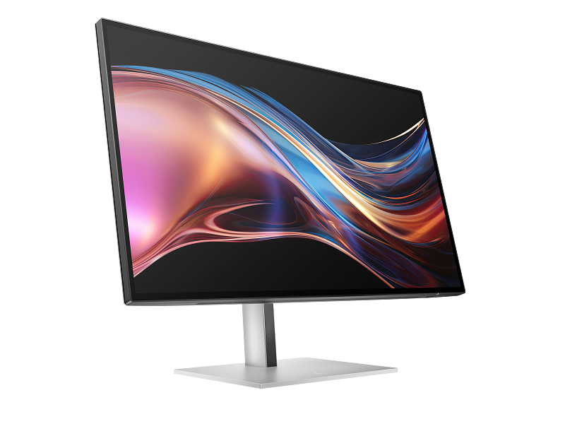 HP Series 7 Pro 727pu 27" QHD IPS Black Thunderbolt 4 Monitor, 2560×1440, 120Hz, 5ms, 400 Nits, 100% sRGB, 98% Display P3, 100W USB-C Power Delivery, HDR 400