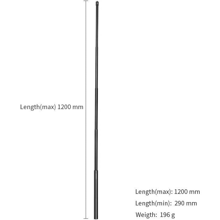 Kandao T.C Kit Selfie Stick Q23F-01, Adjustable Extension Pole Accessory for Kandao T.C Kit Devices