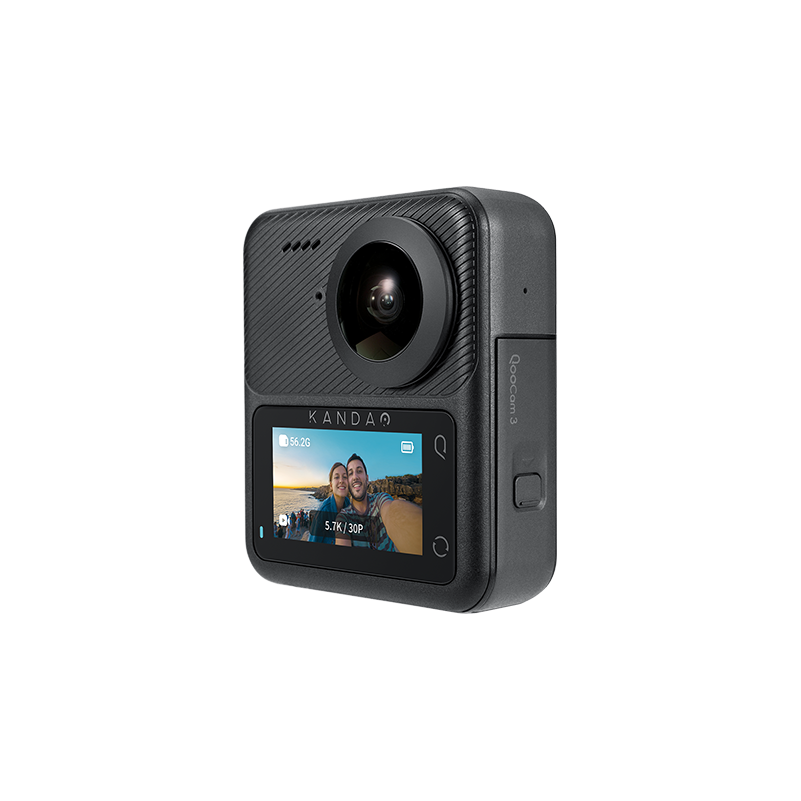 Kandao QooCam 3 جودة صورة أفضل، كاميرا حركة بانورامية فائقة