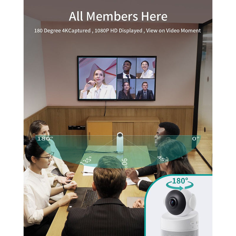 Kandao Meeting S Ultra-Wide 180° Standalone Video Conference Camera