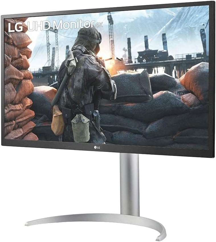 LG 27UP550 27-inch 4K UHD IPS Monitor, sRGB 98%, HDR10, AMD FreeSync