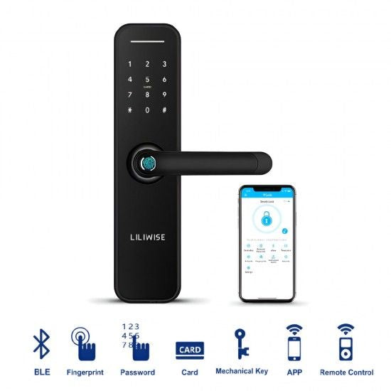 LILIWISE H5B-TBW Smart Door Lock